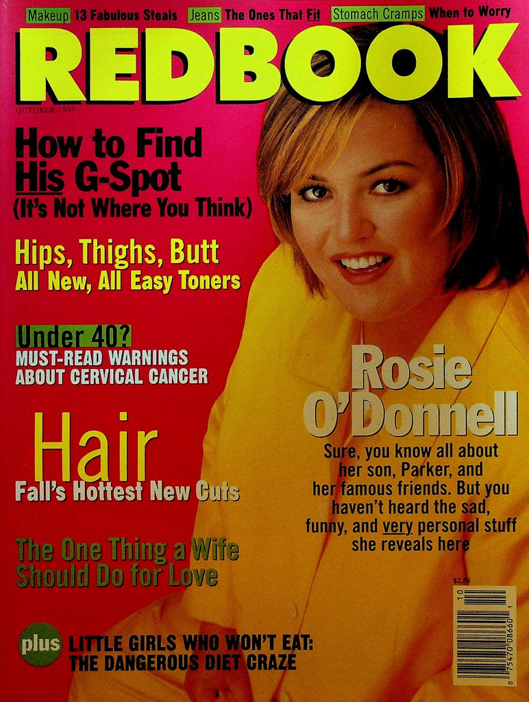 Redbook Magazine October 1997 Rosie O'Donnell Elle MacPherson0