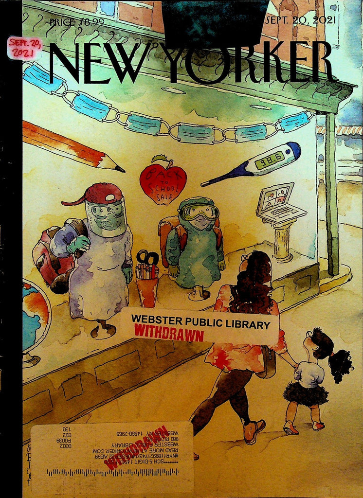 The New Yorker September 20 2021 Barry Blitt Caroline Polachek Colm Toibin0
