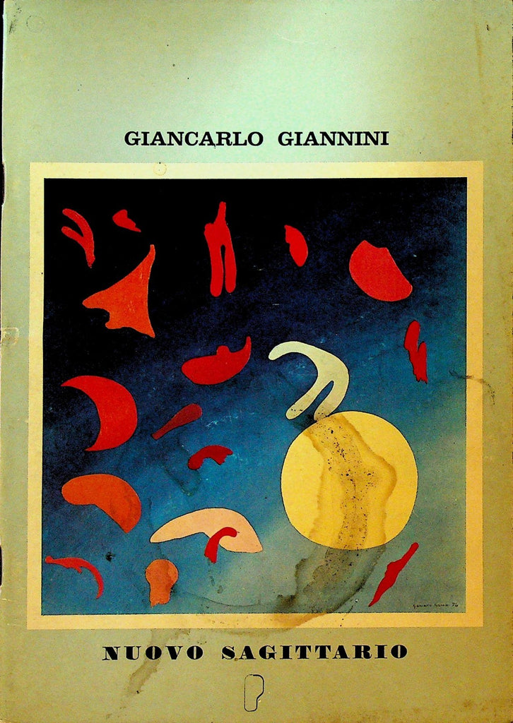 Giancarlo Giannini Nuovo Sagittario 1974 Art Catalog0