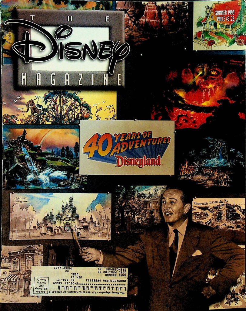 Disney Magazine Summer 1995 Disneyland Marty Sklar Pocahontas John Smith