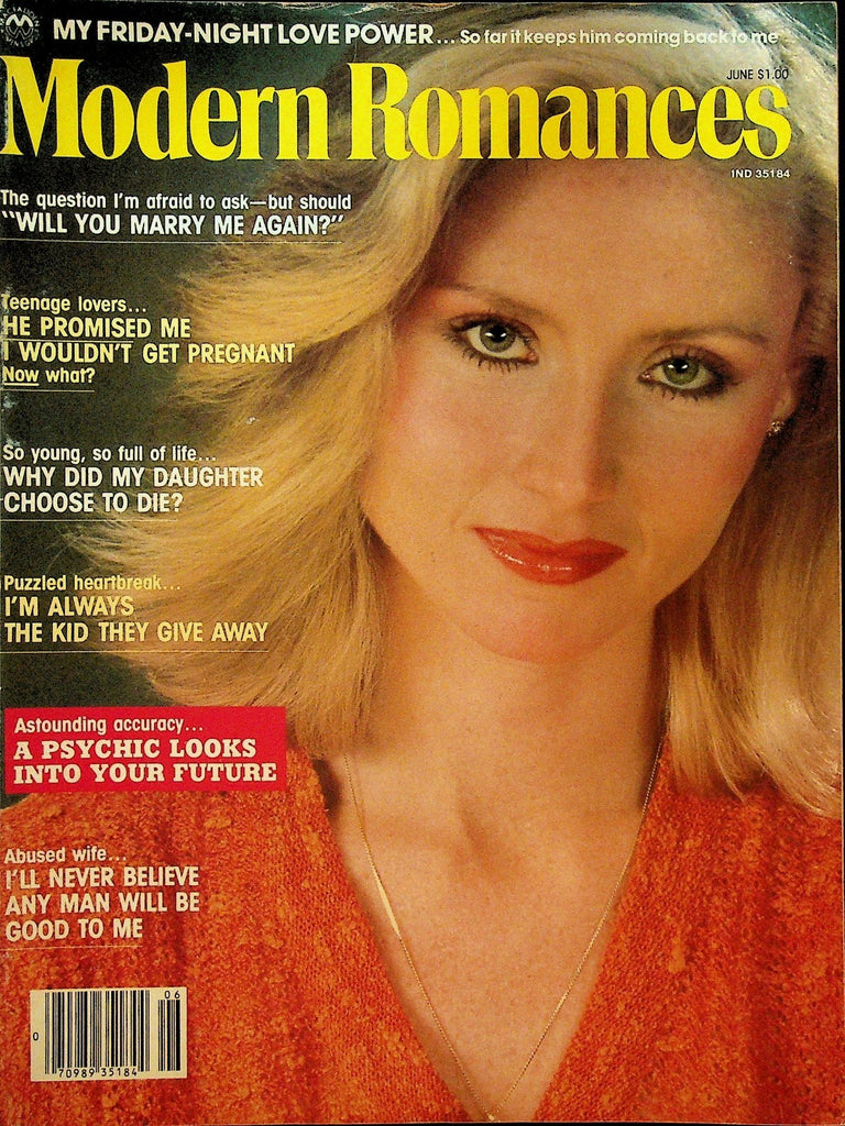 Modern Romances Magazine June 1981 I'm Always the Kid They Give Away Psychic0
