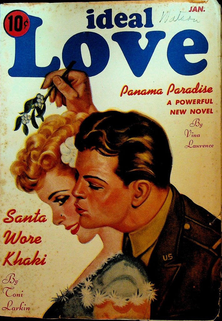 Ideal Love Pulp January 1944 Vina Lawrence Toni Larkin Hope Campbell0
