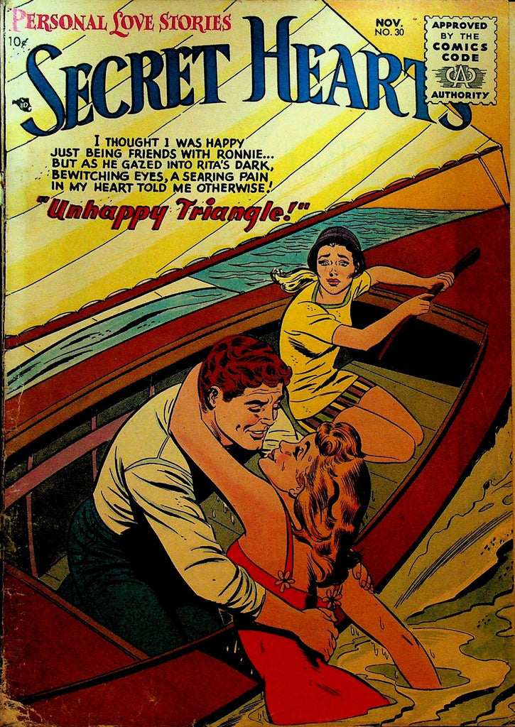 Secret Hearts 30 DC Comics 1955 Silver Age Romance Comic0