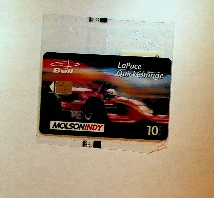 Molson Indy Racing Grand Prix of Toronto Unused Phone Card 1998