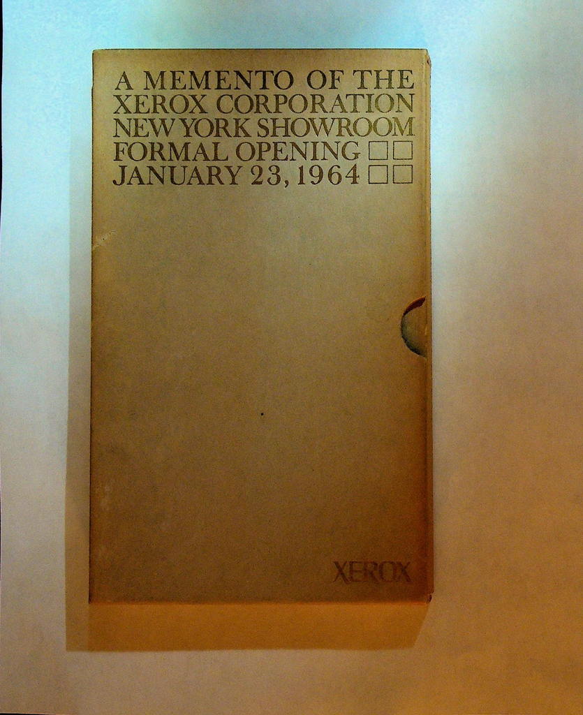 Common Sense Thomas Paine 1964 Xerox New York Showroom Opening0