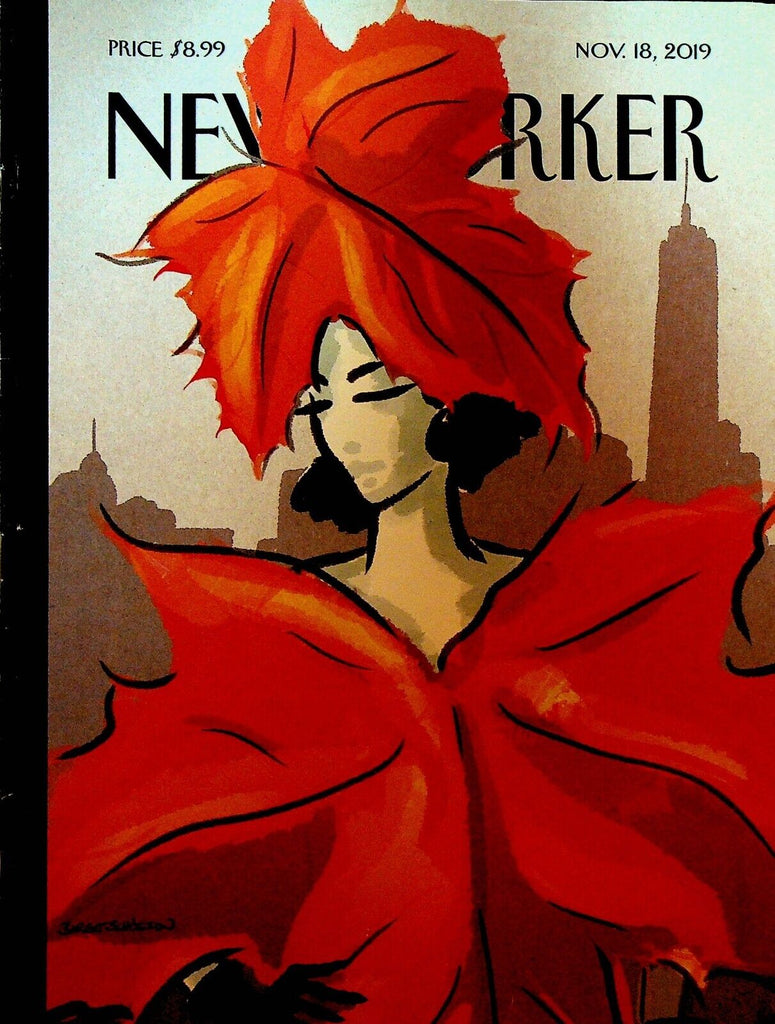 New Yorker November 18 2019 Birgit Schossow Tina Turner Elena Kagan Boeing