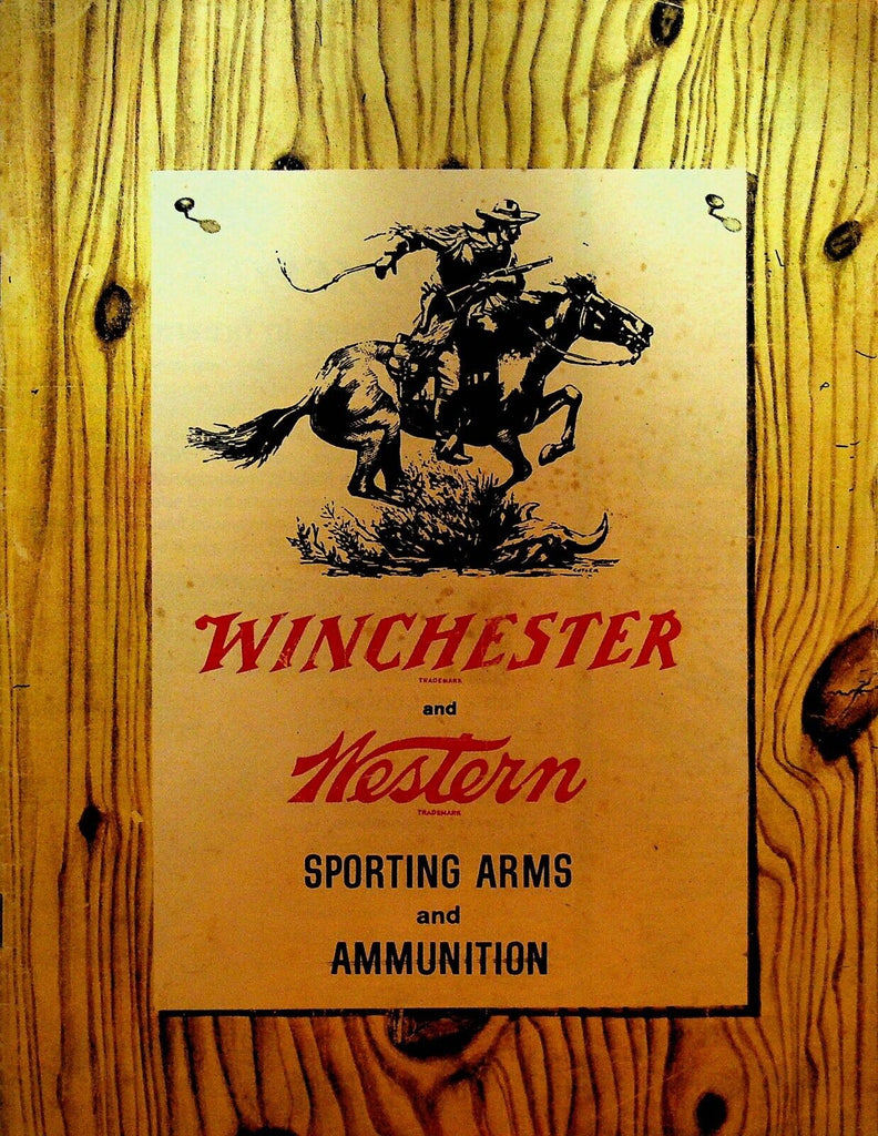 Winchester & Western Sporting Arms & Ammunition 1960 Catalog Rifles Shotguns