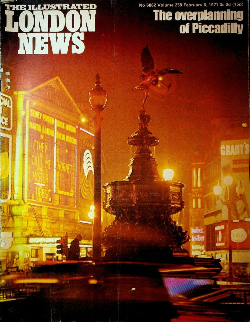 Illustrated London News February 6 1971 Skiing London Piccadilly Circus0