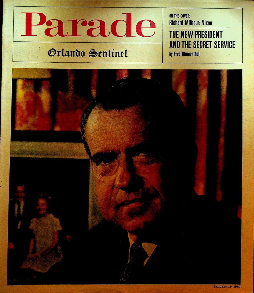 Parade Magazine January 19 1969 Richard Nixon Marilyn Monroe Jackie Onassis0