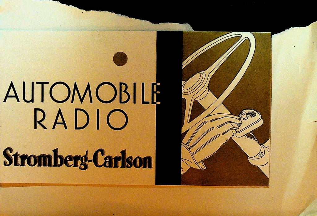 Stromberg Carlson Automobile Radios Brochure 1930s0