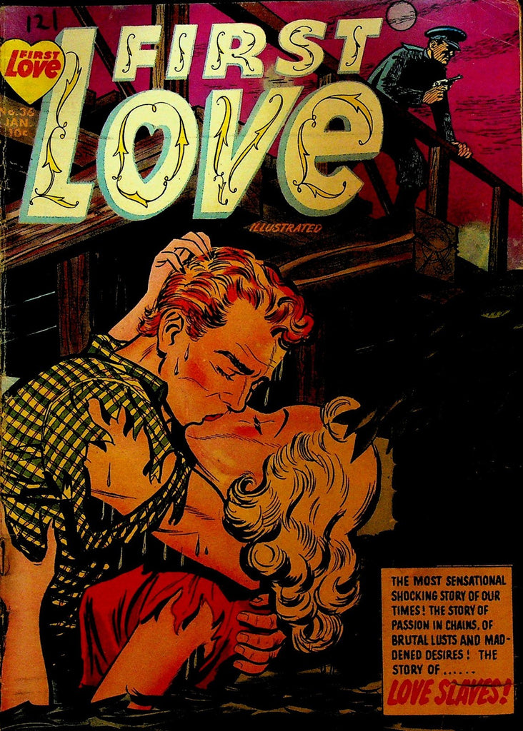 First Love Illustrated 36 Harvey Comics 1954 Golden Age Romance Comic0
