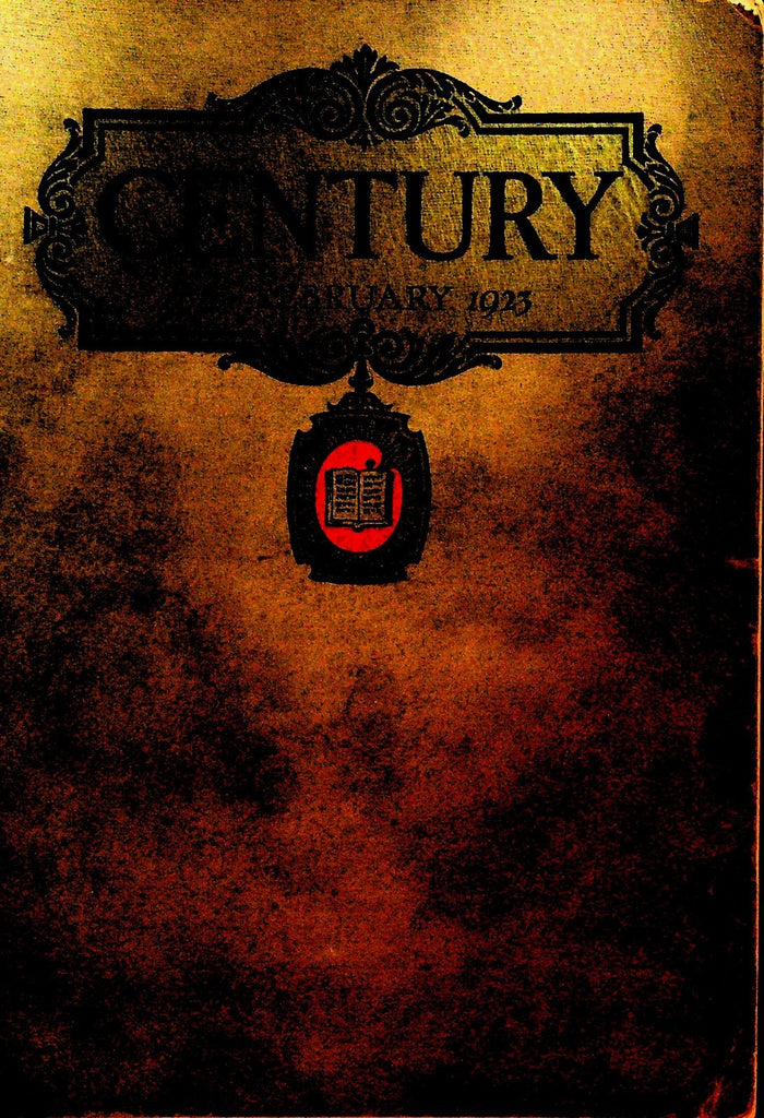 Century Magazine February 1923 Zona Gale Johan Bojer Glen Mullin Bernice Brown0