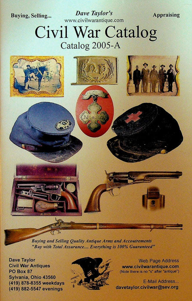 Dave Taylor's Civil War Catalog 2005-A0