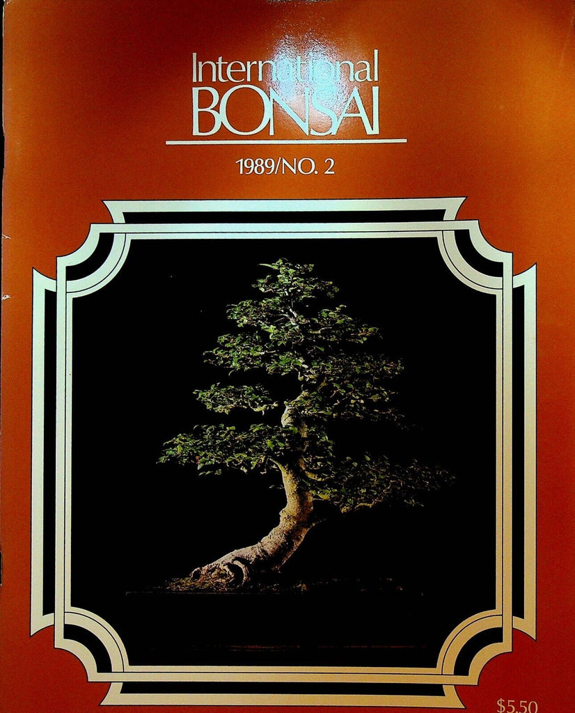 International Bonsai Magazine 1989 #2 Hackberry Bonsai Lantana Black Pine Shohin