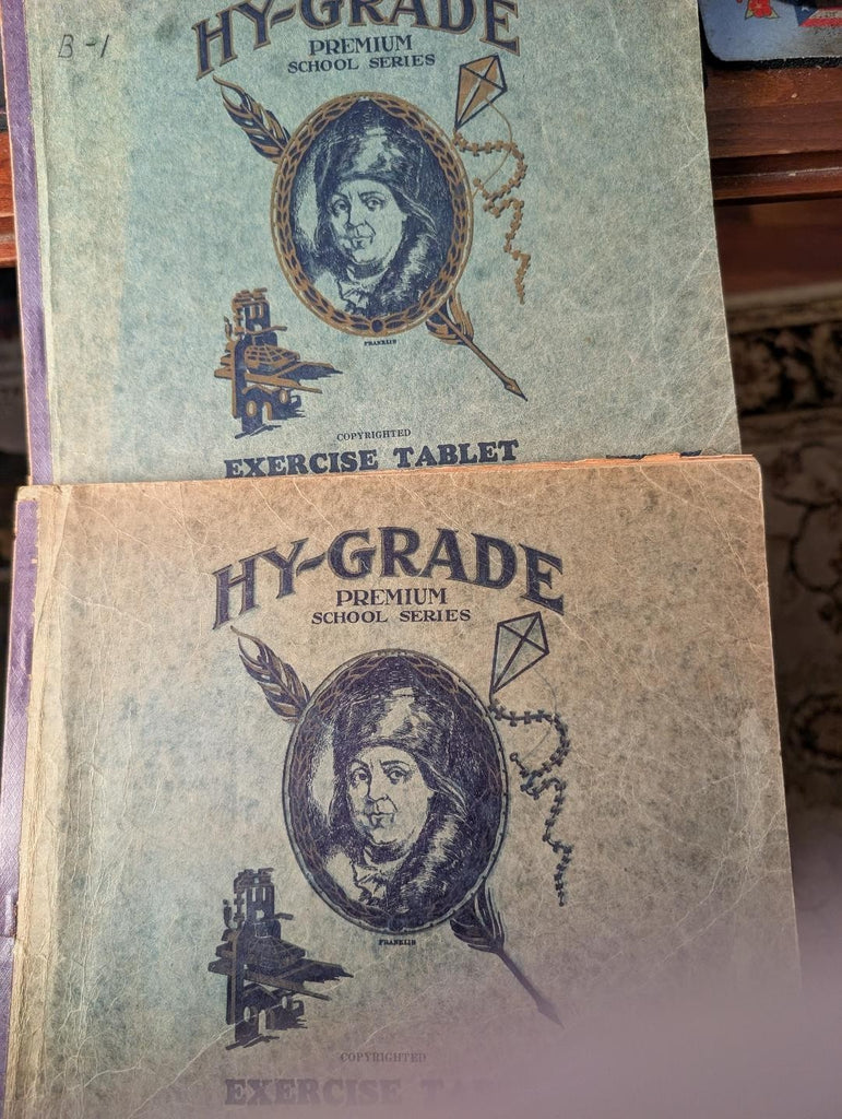 Hy-Grade Premium School Series Notebooks Exercise Table 525 Lot of 2 ca 19200