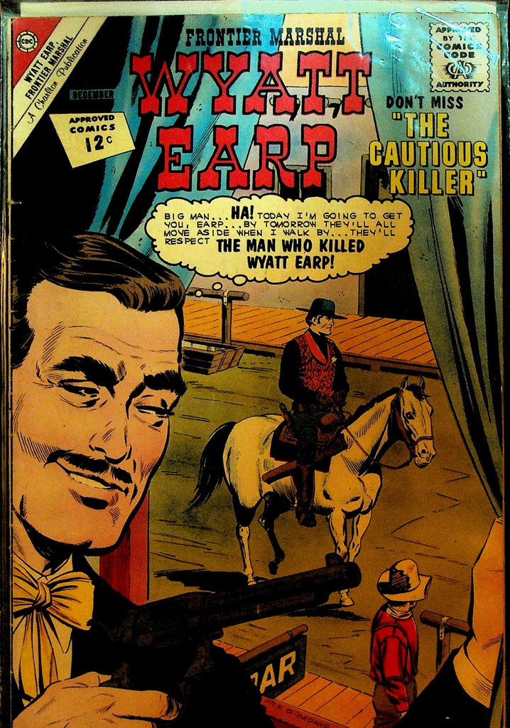 Wyatt Earp Frontier Marshal #45 Charlton Comics0
