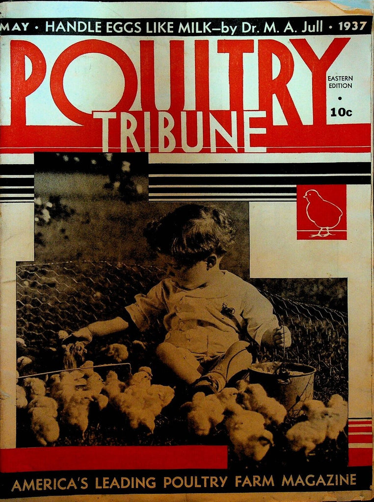 Poultry Tribune May 1937 Farming Agriculture Chicks Chickens