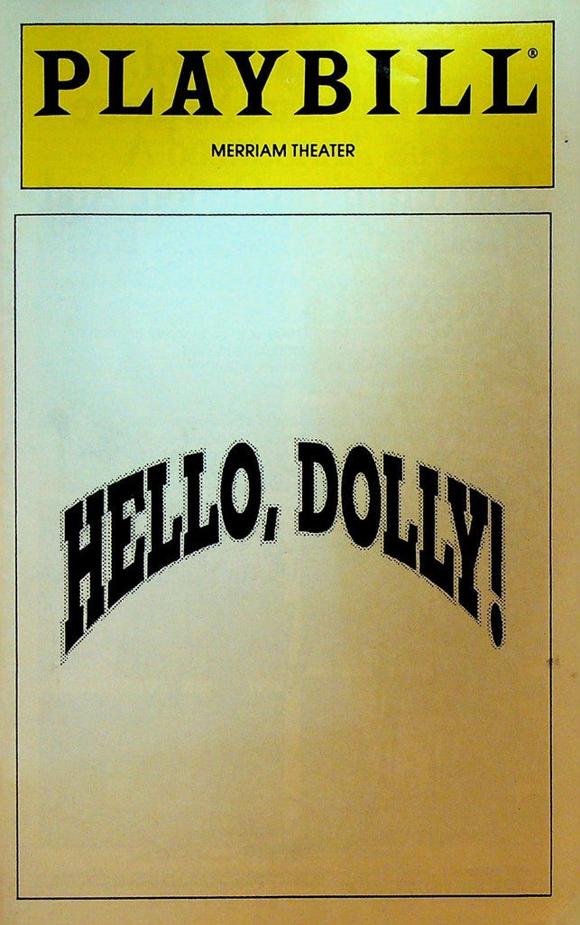 Hello Dolly Playbill March 1995 Carol Channing Jay Garner Jim Walton0