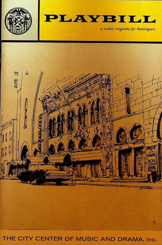 Cole Porter's Can-Can Playbill May 14 1962 Genevieve George Gaynes Mara Lynn