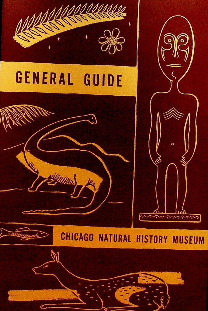 Chicago Natural History Museum General Guide 1960s Booklet