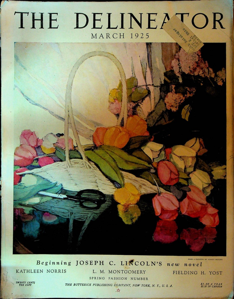 Delineator Magazine March 1925 Kathleen Norris Joseph C Lincoln Emilie Loring
