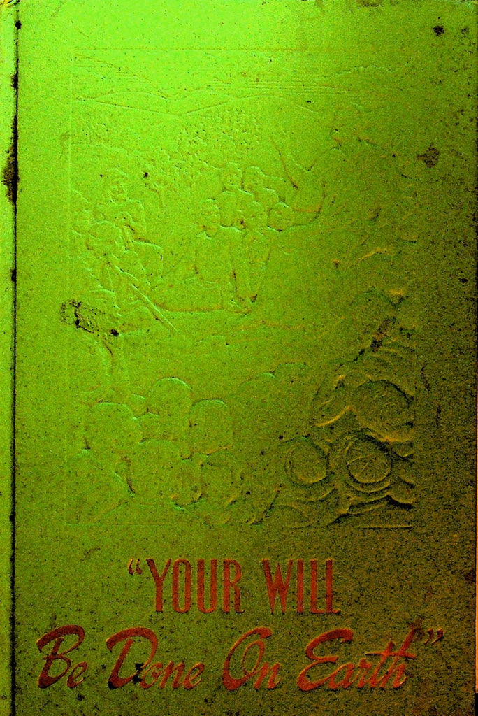 Your Will Be Done on Earth HC Book Watchtower 1958 1st Ed 1,000,000 Copies0