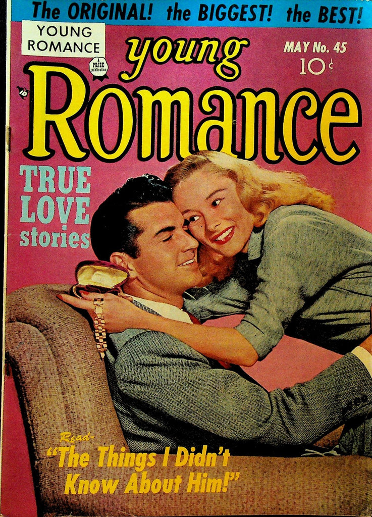 Young Romance 45 Prize Publication 1952 Golden Age Romance Comic0