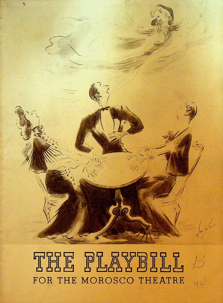 Blithe Spirit Playbill November 24 1941 Clifton Webb Peggy Wood0
