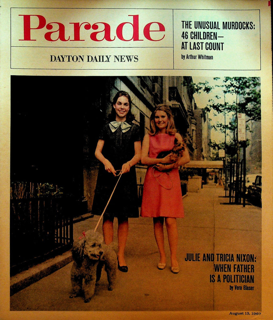 Parade Magazine August 13 1967 Planet of the Apes Hayley Mills Marilyn Monroe0