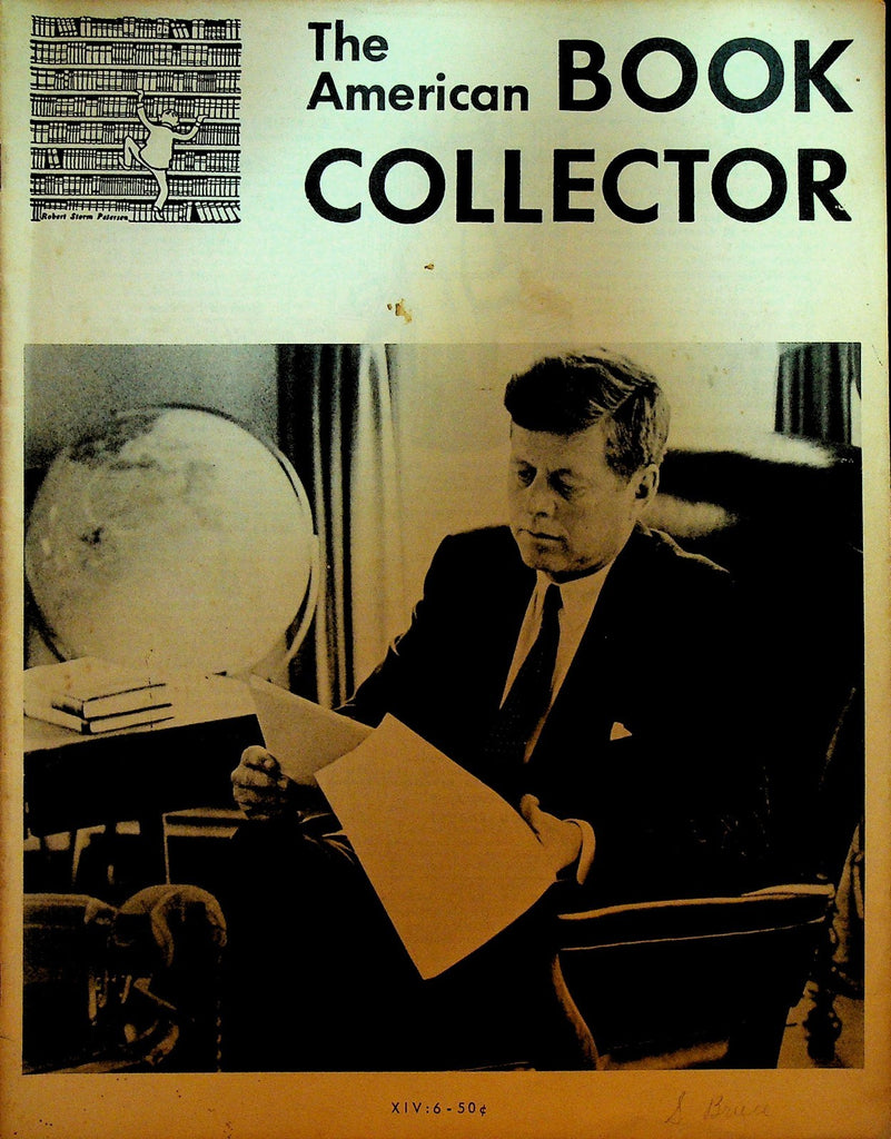 American Book Collector Magazine February 1964 John F Kennedy0