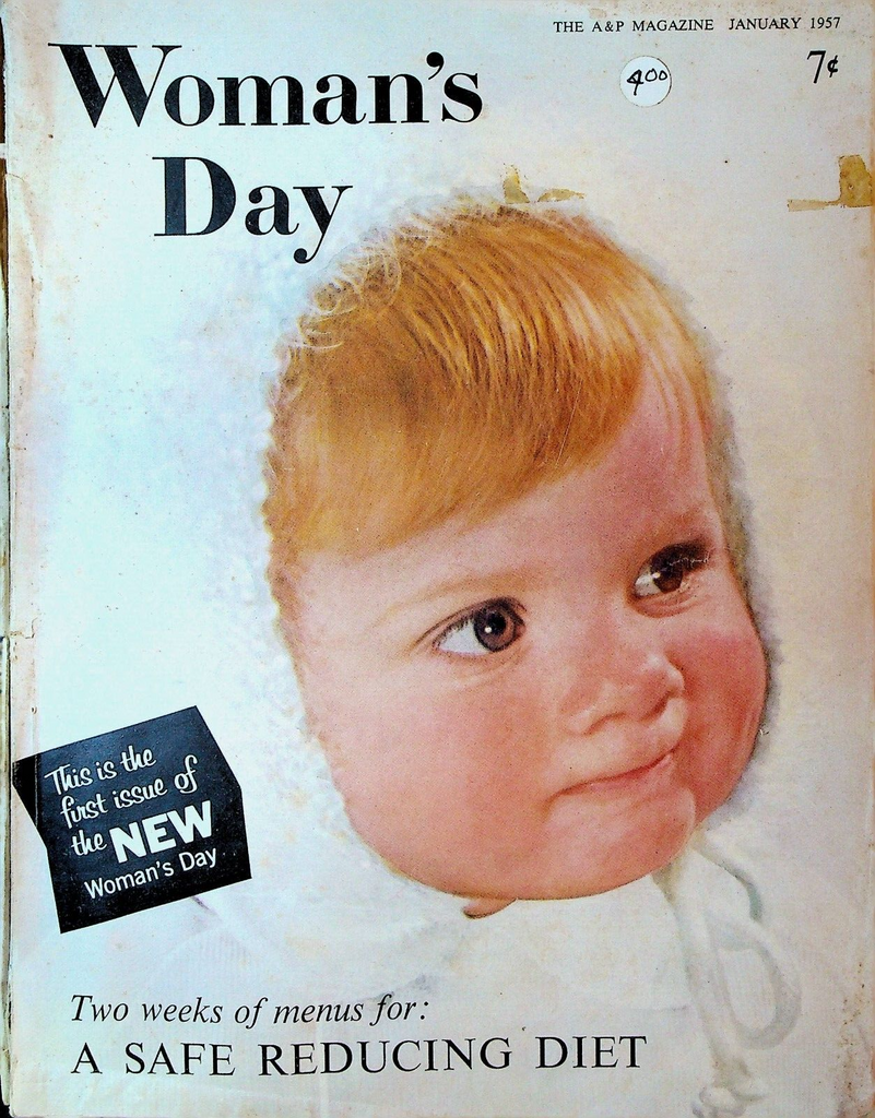 Woman's Day Magazine January 1957 Helen Mitchell Dennison O'Hara0