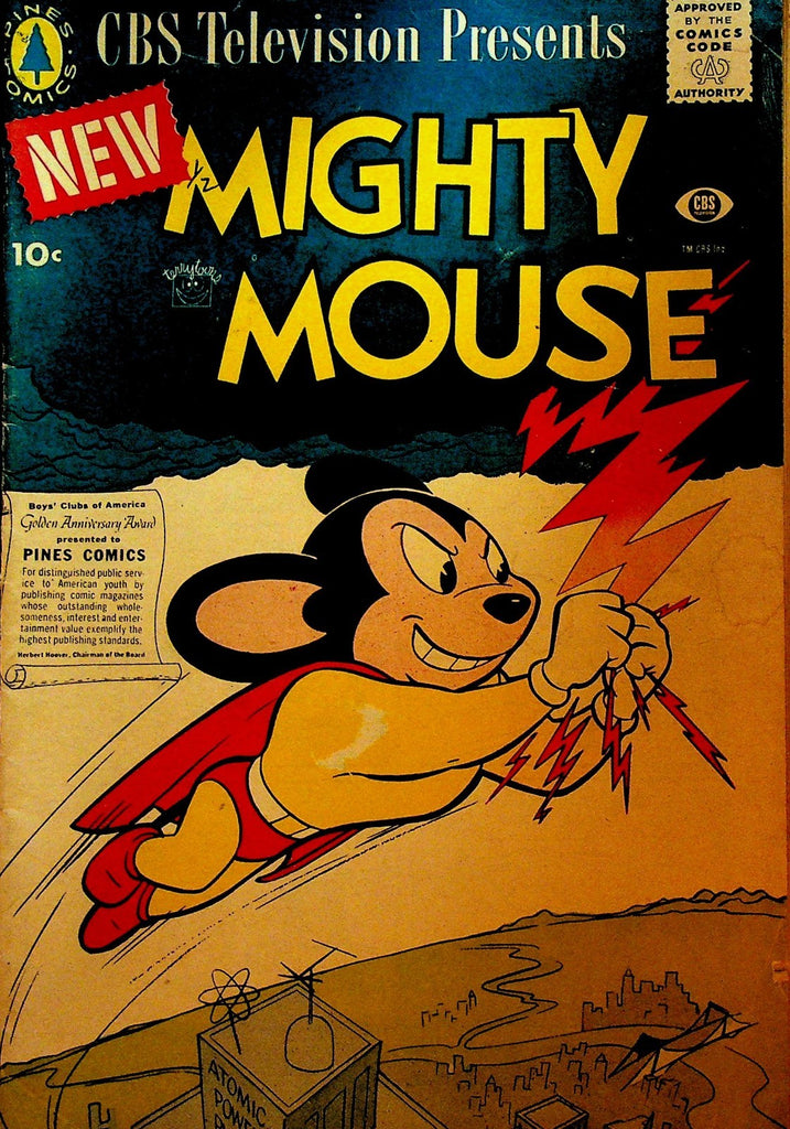 Mighty Mouse 72 Pines Comics 1957 Catch Lightning0