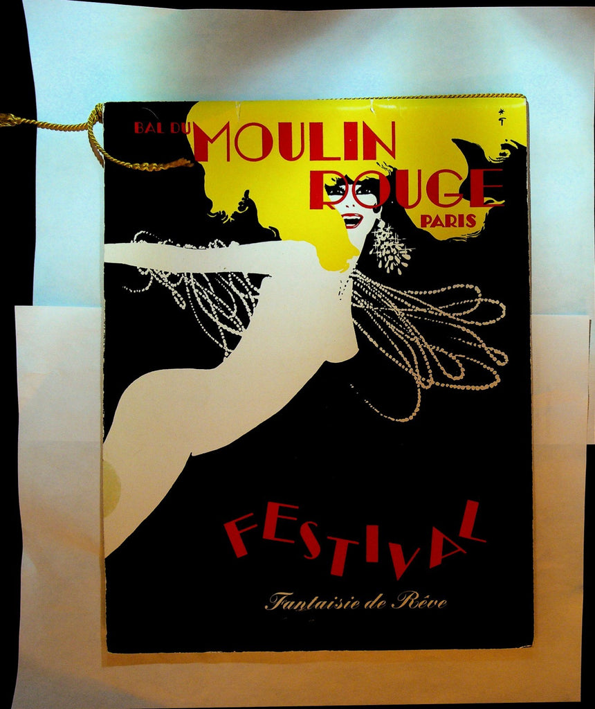 Bal du Moulin Rouge Paris Festival Souvenir Program 1973 Maurice Chevalier0