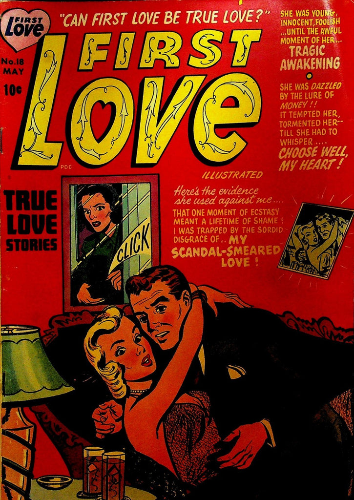 First Love 18 Harvey Comics 1952 Golden Age Romance Comic0