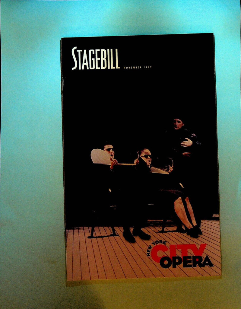 New York City Opera Stagebill November 16 1999 Central Park Strawberry FIelds