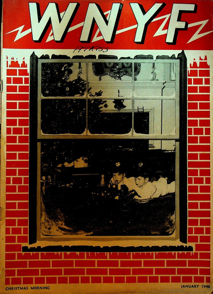 WNYF With New York Firefighters Magazine January 1946 Bill Grogan Sons Christmas0