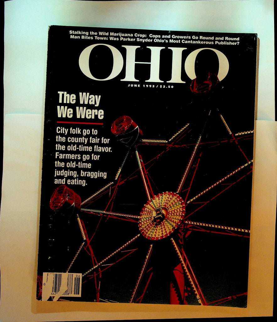 Ohio Magazine June 1993 Parker Snyder County Fairs Tony Carlucci0