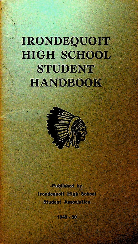 Irondequoit High School Student Handbook 1949 Rochester NY0