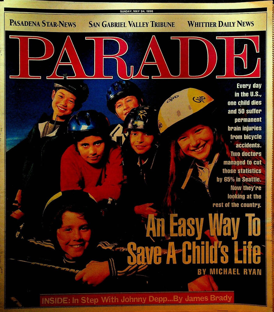Parade Magazine May 24 1998 Johnny Depp William Shatner Antonio Banderas