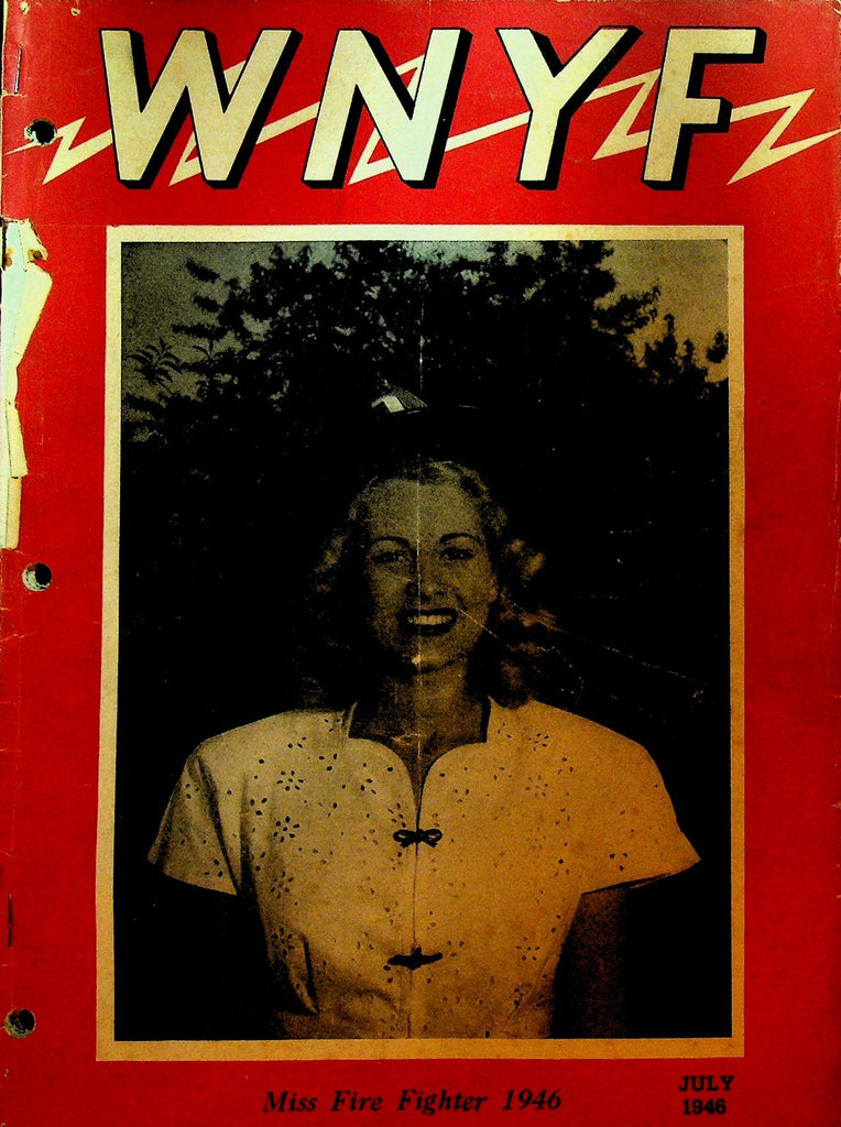 WNYF With New York Firefighters Magazine July 1946 Jean Waytisek0