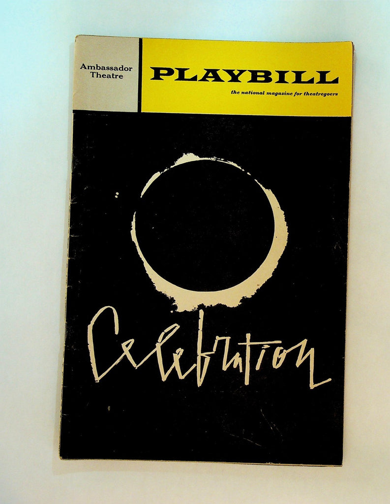Celebration Playbill February 1969 Susan Watson Keith Charles Ted Thurston0