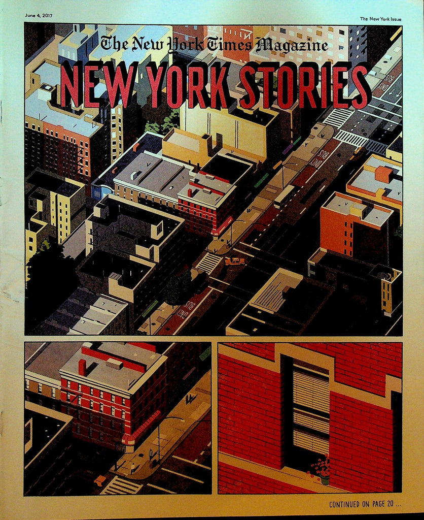 New York Times Magazine June 4 2017 New York Stories All Comics Issue0