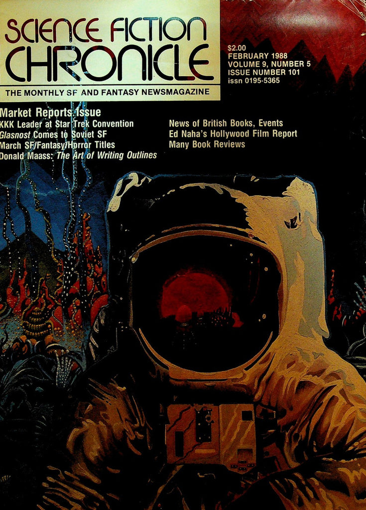 Science Fiction Chronicle Magazine February 1988 Donald Maass Frederik Pohl0