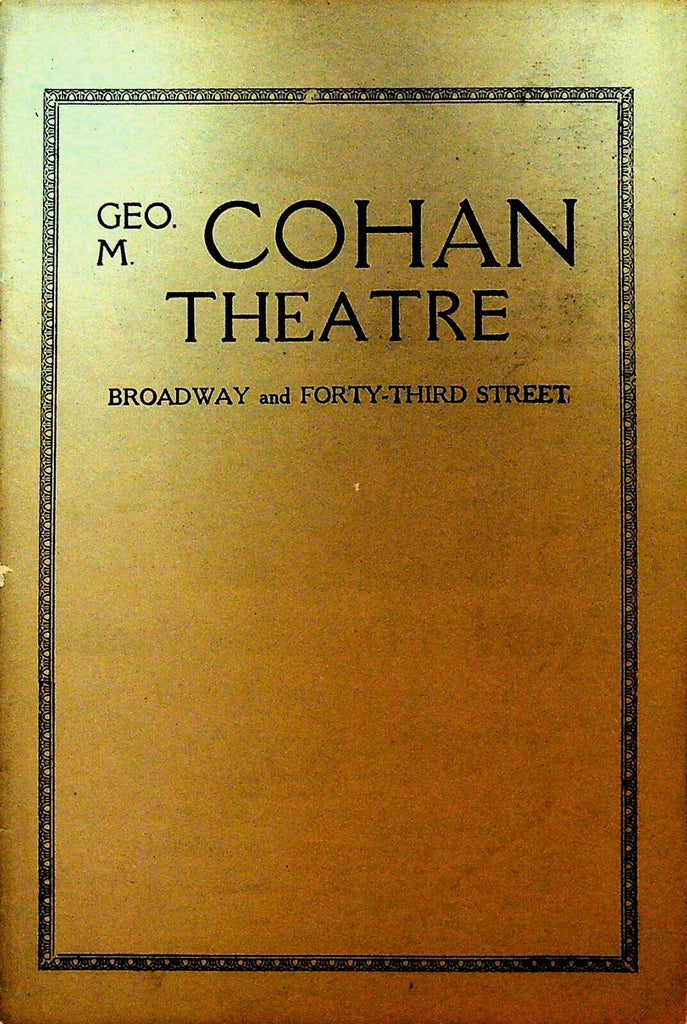 Hell's Bells Playbill April 13 1925 Humphrey Bogart Shirley Booth