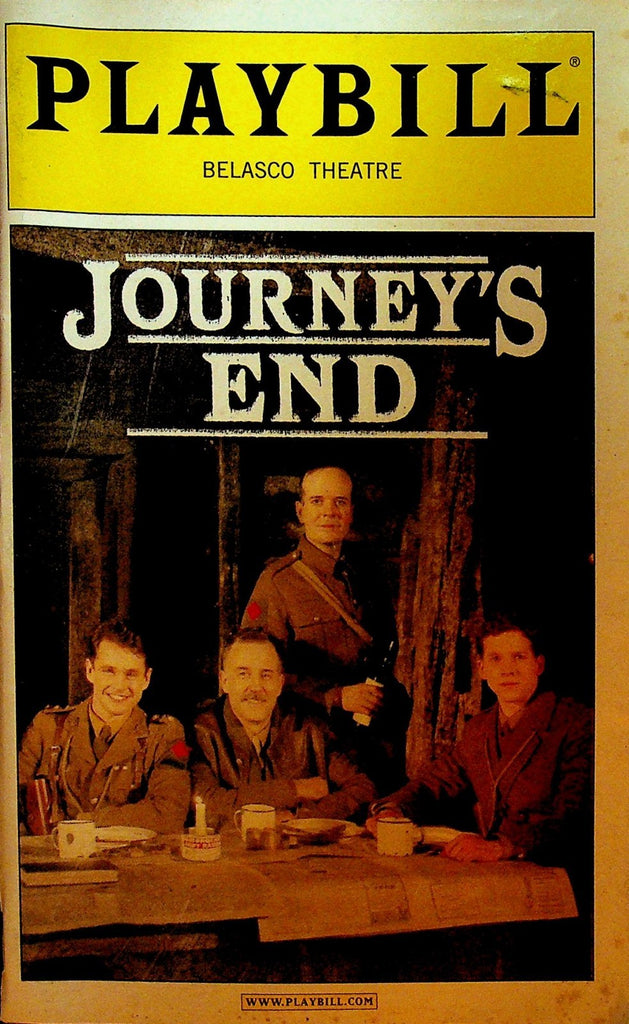 Journey's End Playbill May 2007 Hugh Dancy Boyd Gaines Jefferson Mays0