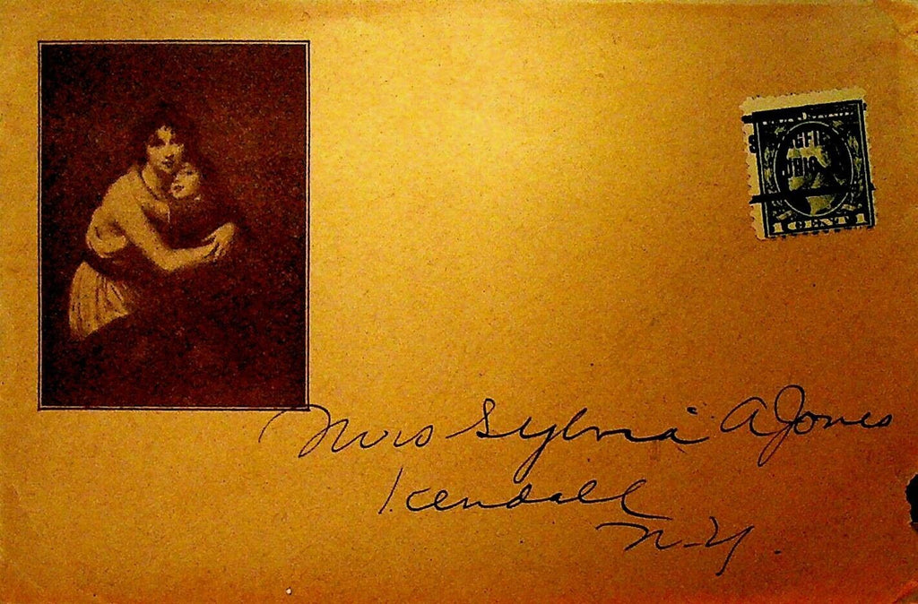 Springfield Ohio Precancel Cover Madame LeBrun Mother & Child 1 Cent Stamp
