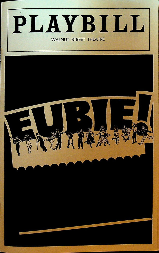 Eubie Playbill Gregory Hines Walnut Street Theatre Lonnie McNeil 19780