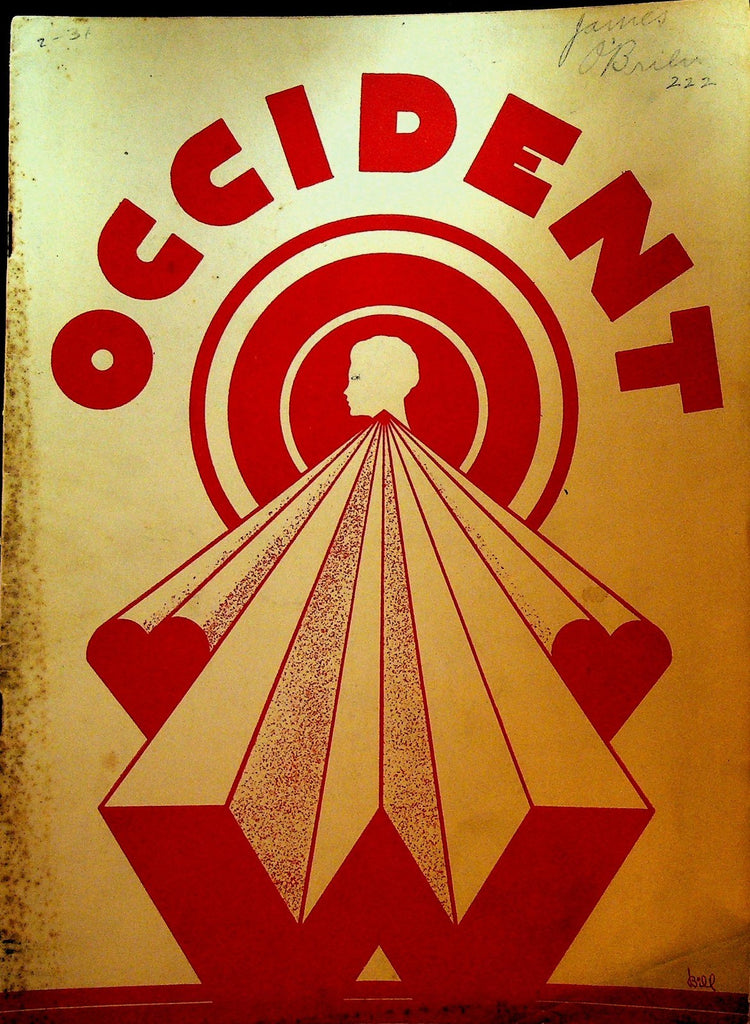 The Occident West High School Rochester NY Student Magazine February 19310
