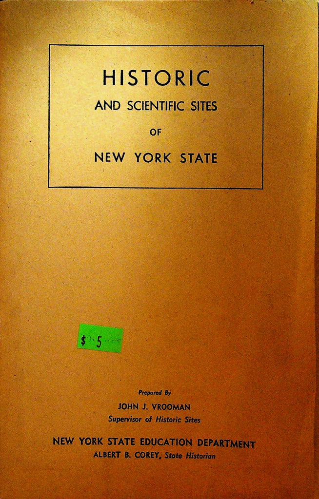 Historic & Scientific Sites of New York State Booklet 19490