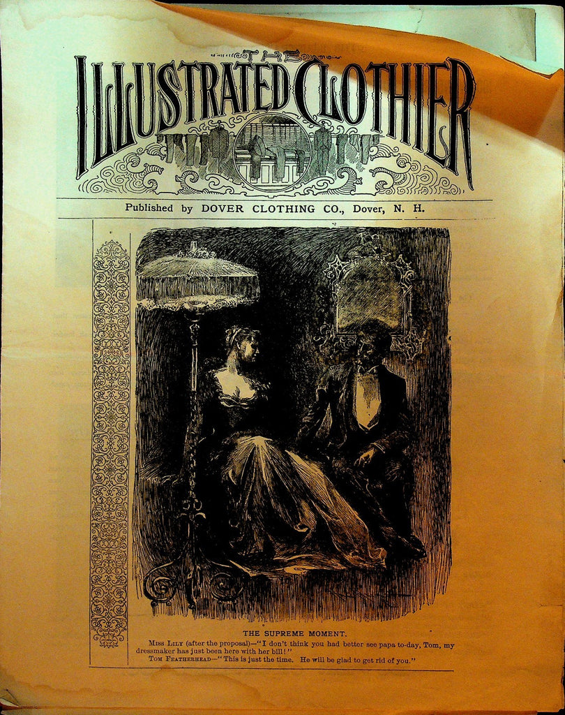 The Illustrated Clothier Dover Clothing Co NH 1896 Bicycles Fashion0